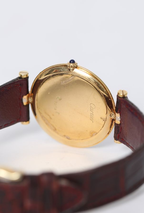 Cartier Vintage 18K Gold Vendôme Trinity Watch - 8