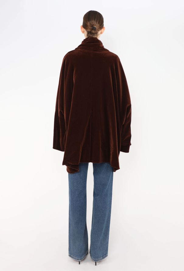 Romeo Gigli Early '90s Velvet Opera Coat - 6