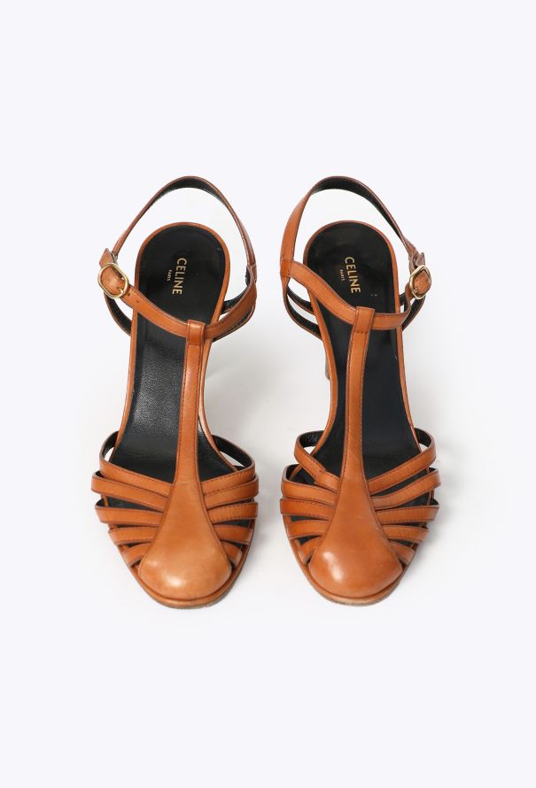 Céline 2022 Leather Strappy Pumps - 2