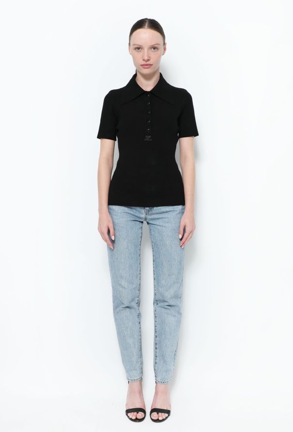 Courrèges 2022 Classic Snap Polo - 2 Courrèges 2022 Classic Snap Polo - 2