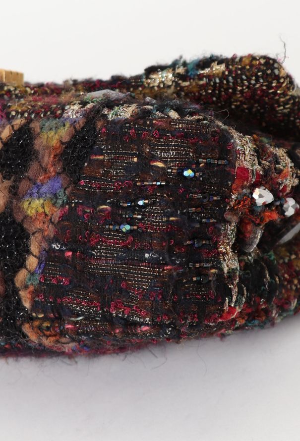 Chanel Rare 2011 Paris-Byzance Tweed & Crystal 2.55 Bag - 11