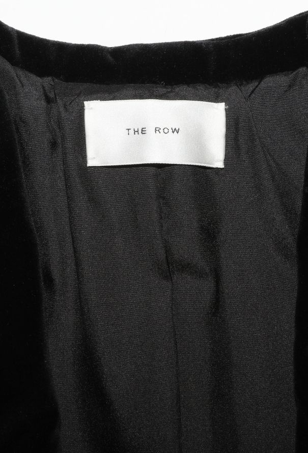 The Row 2022 Jerry Velvet Brooch Jacket - 5 The Row 2022 Jerry Velvet Brooch Jacket - 5