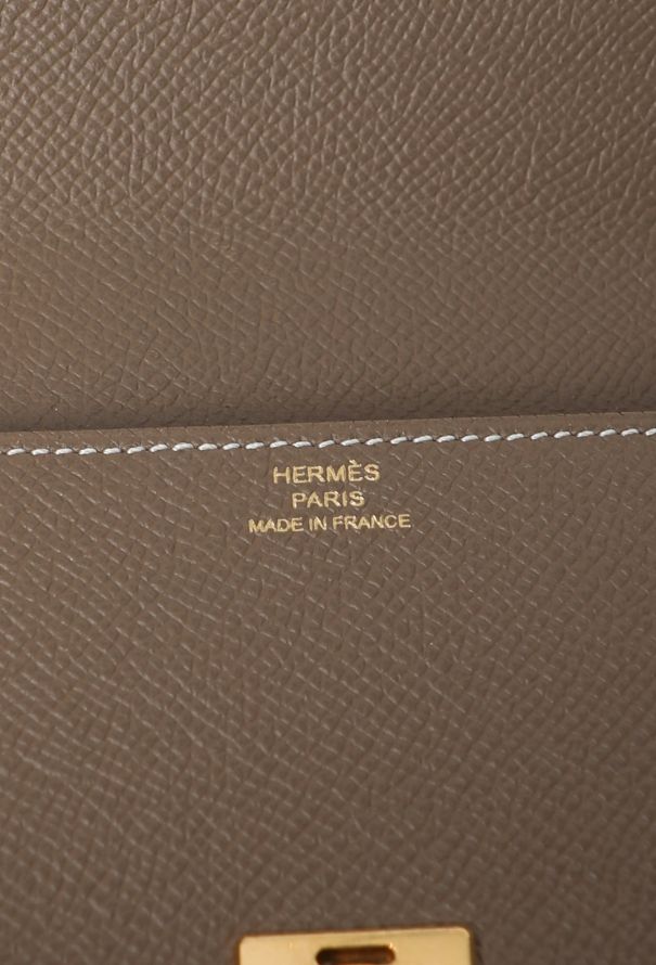 Hermès Etoupe Epsom Clic 16 Wallet - 14