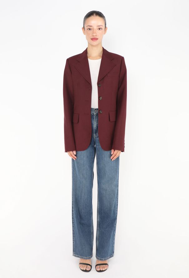 Miu Miu S/S 2025 Mohair Blazer - 4 Miu Miu S/S 2025 Mohair Blazer - 4
