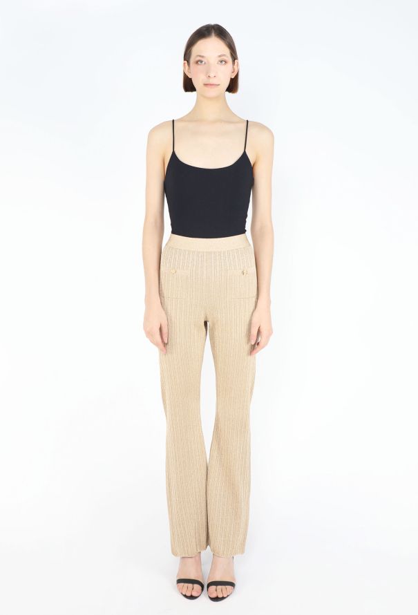 Chanel Pre-Fall 2023 Paris-Dakar Lurex Pants - 3