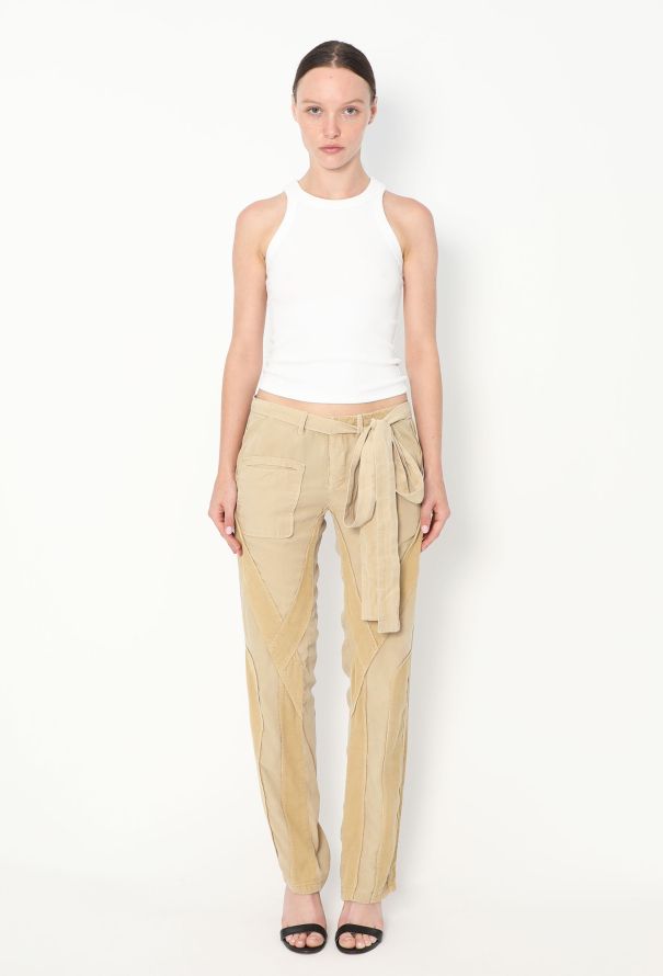 Balenciaga Iconic S/S 2002 Patchwork Cargo Pants - 1