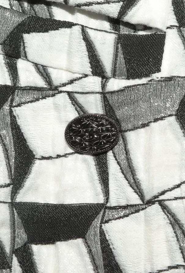 Chanel Resort 2015 Geometric Lamé Dress - 7