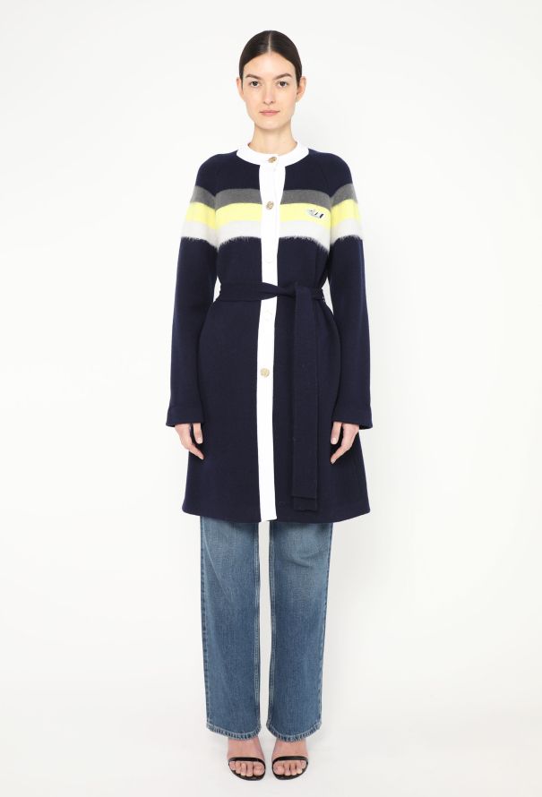 Louis Vuitton 2024 Belted Emblem Cardigan - 3