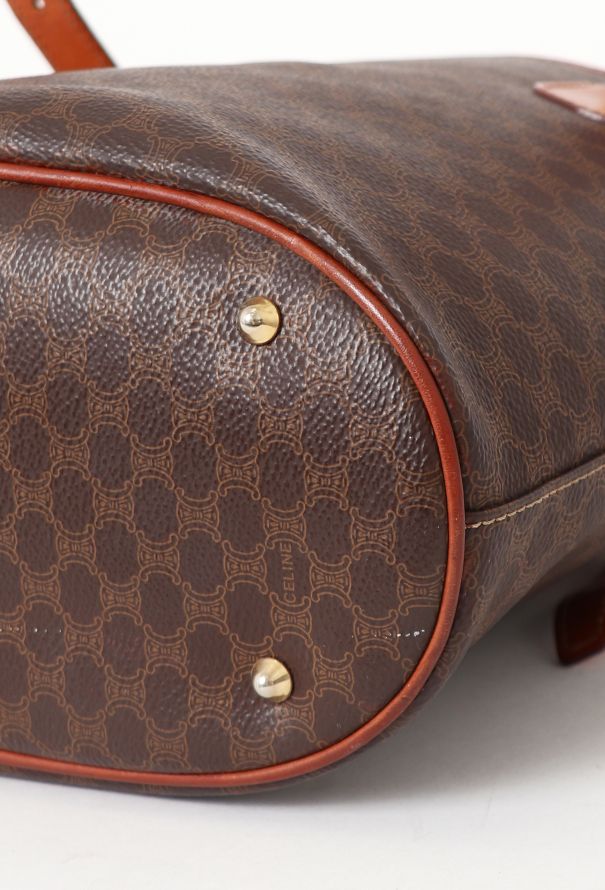 Céline 1995 Triomphe Macadam Monogram Tote - 9 Céline 1995 Triomphe Macadam Monogram Tote - 9