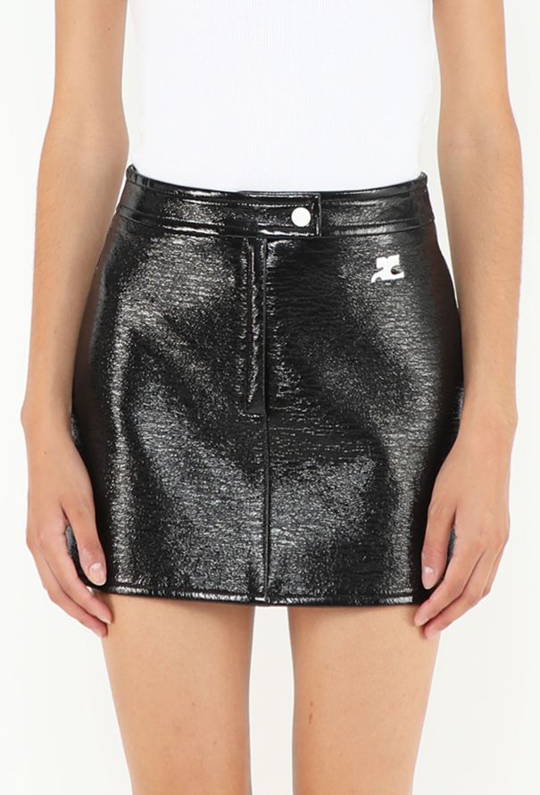 Courrèges 2024 Mod Vinyl Skirt - 3