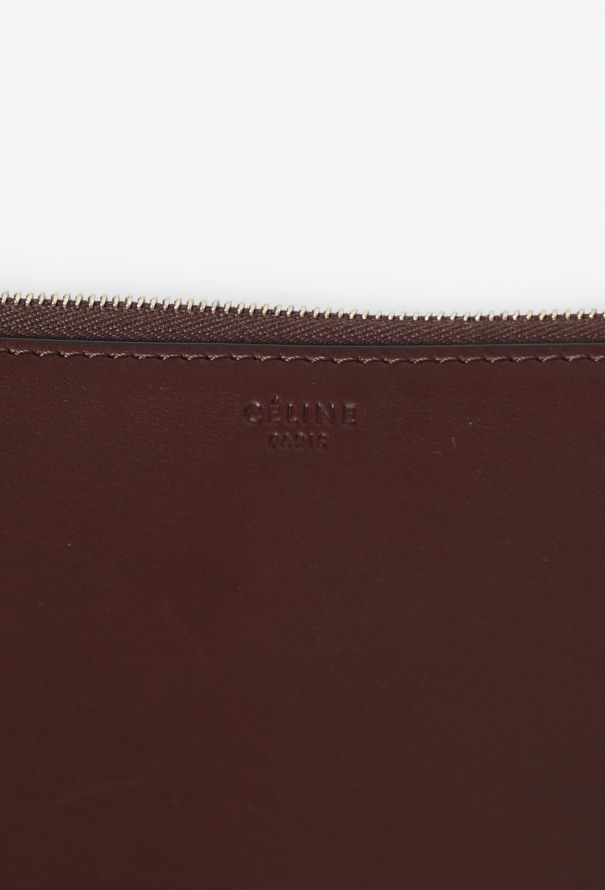 Céline Silk Scarf Trim Clutch - 13