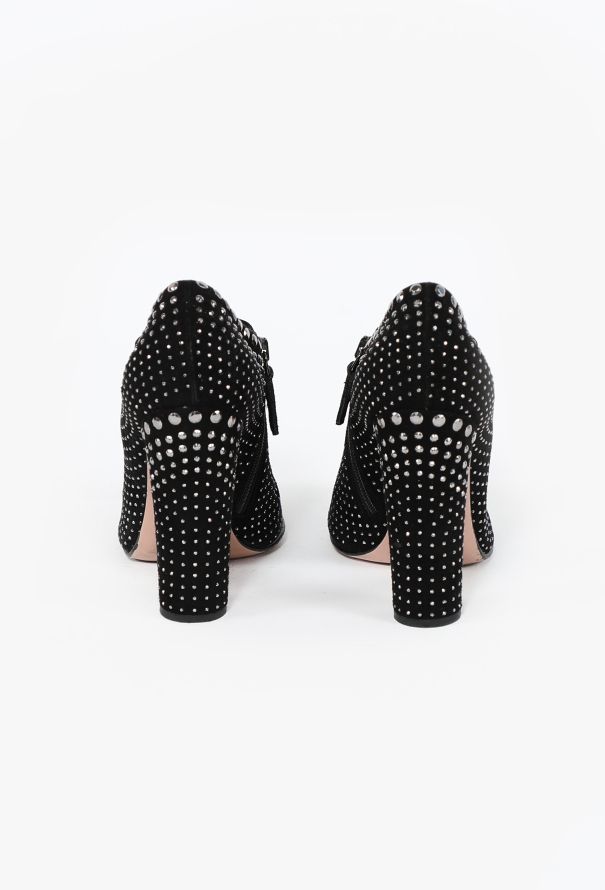 Prada 2013 Studded Ankle Boots - 4