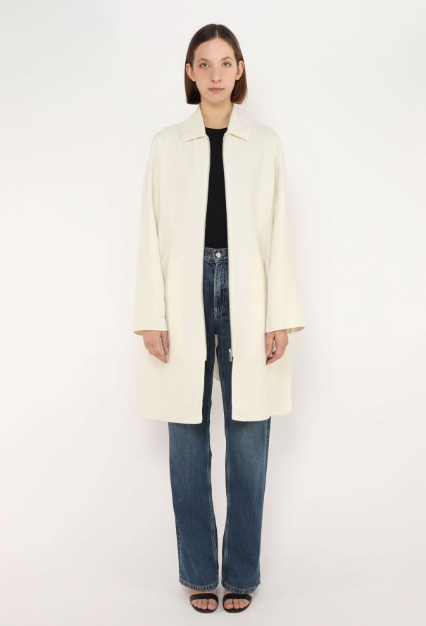 Hermès 2022 Double-Faced Cashmere Coat - 2