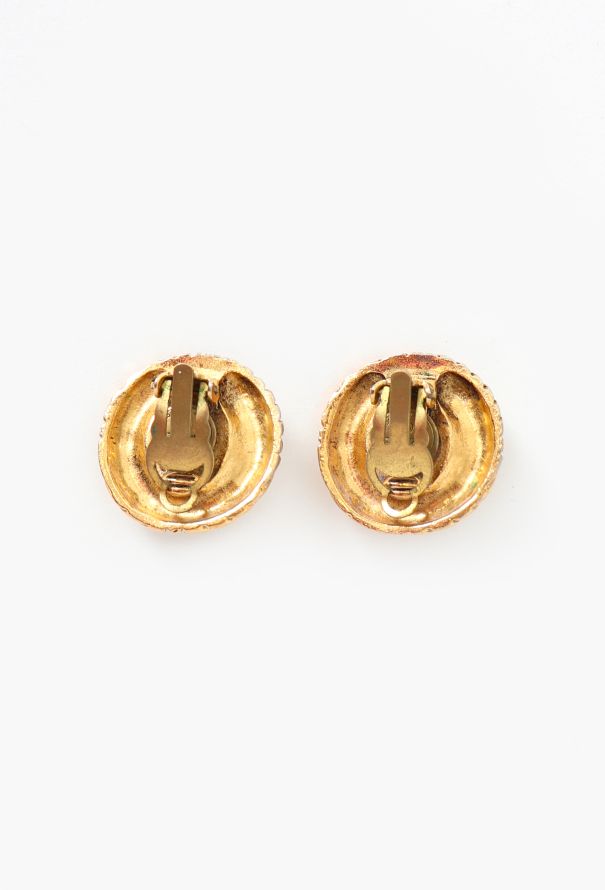 Chanel '70s Strass Clip Earrings - 3 Chanel '70s Strass Clip Earrings - 3