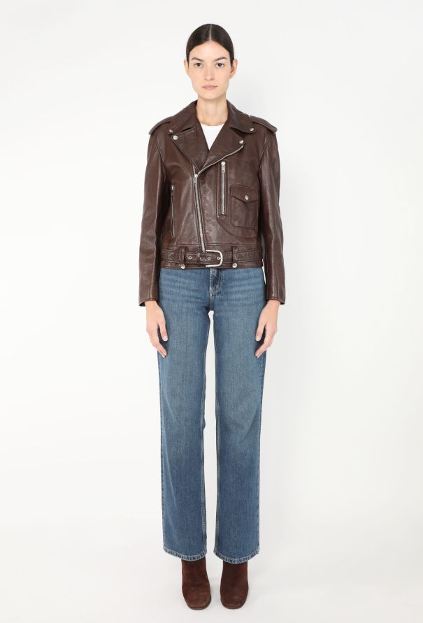 Céline 2020 Lambskin Biker Jacket - 4 Céline 2020 Lambskin Biker Jacket - 4