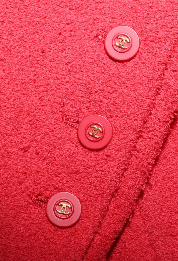 Chanel Early '90s 'CC' Bouclé Jacket - 7