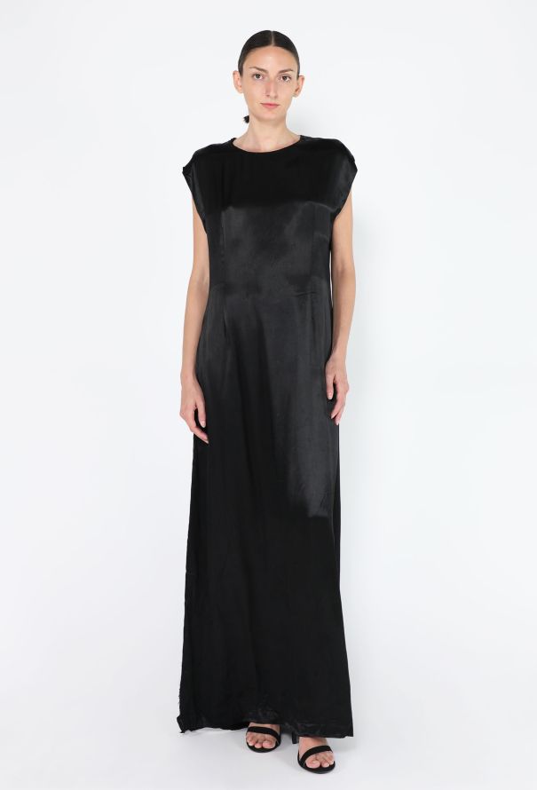 Maison Margiela Satin Sheath Maxi Dress, 2002 - 2