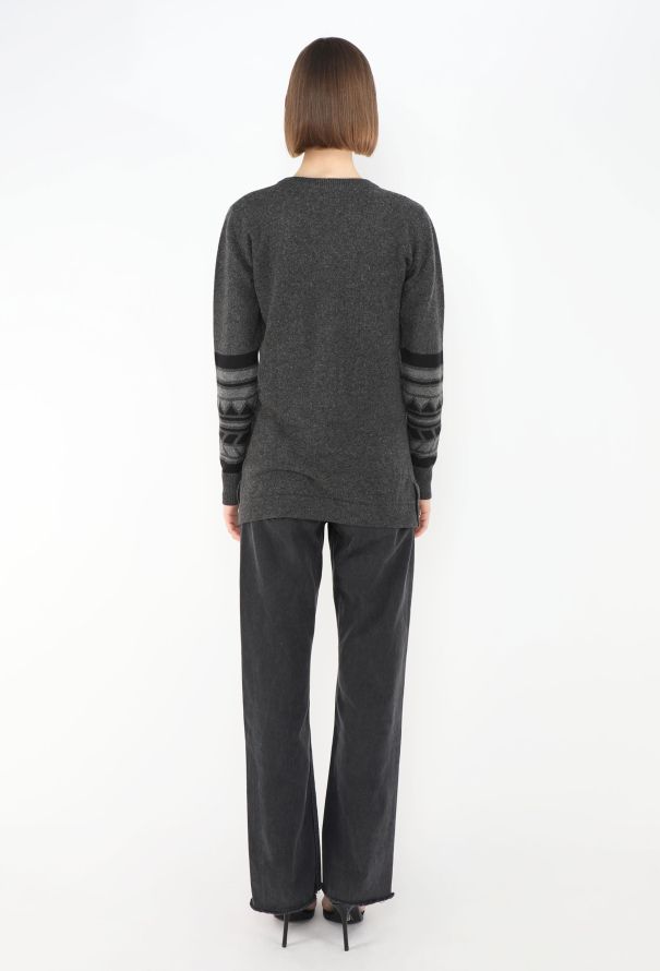 Chanel '80s Scottish Cashmere Sweater - 5