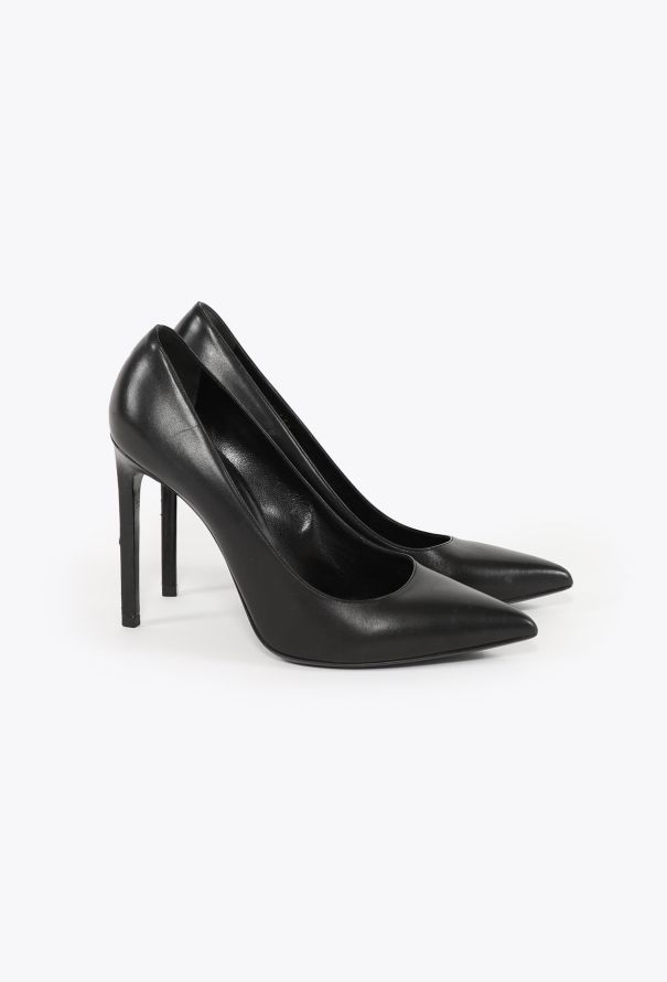 Saint Laurent Leather Zoe Stilettos - 3