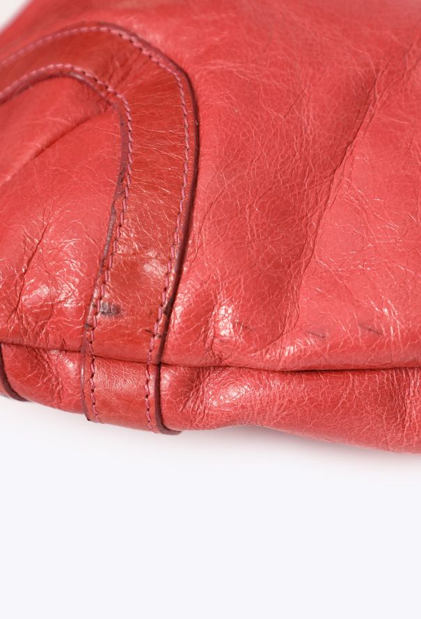 Balenciaga Red Classic City Shoulder Bag - 10