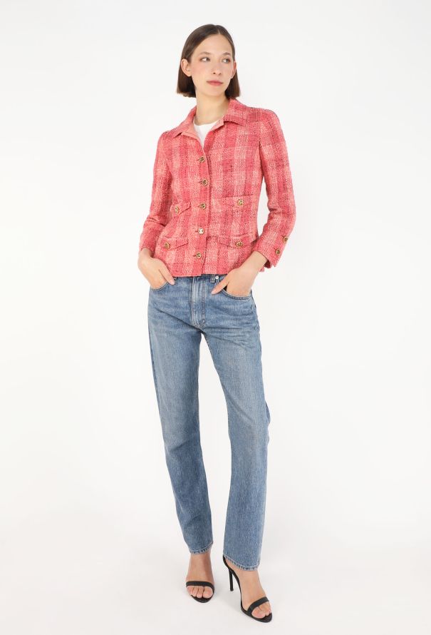 Chanel HAUTE COUTURE S/S 1976 Pleated Tweed Ensemble - 9