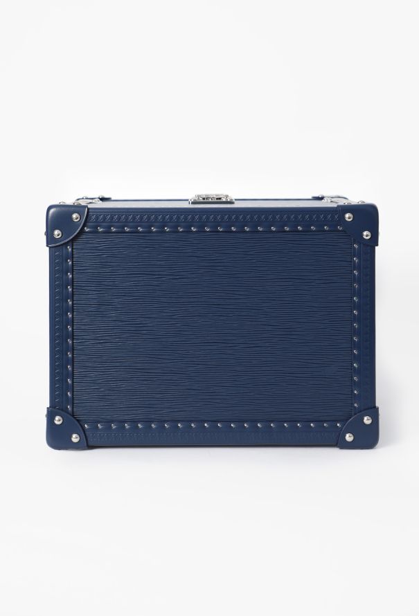 Louis Vuitton Blue Epi Watch & Jewelry Box - 8