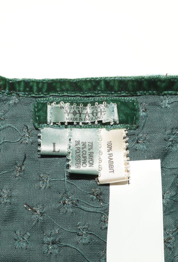 Voyage '90s Embellished Velvet Skirt - 4