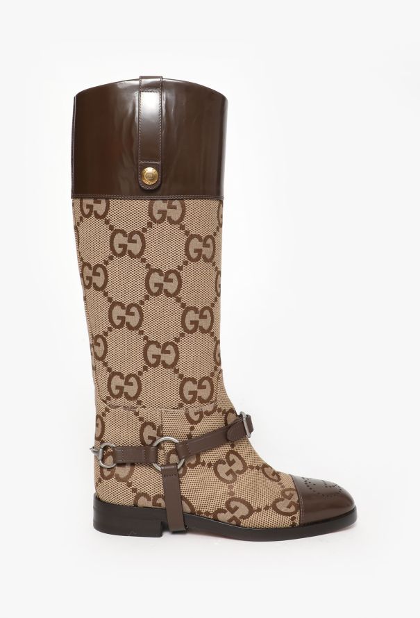 Gucci F/W 2021 Leather Harness Zelda Boots - 1