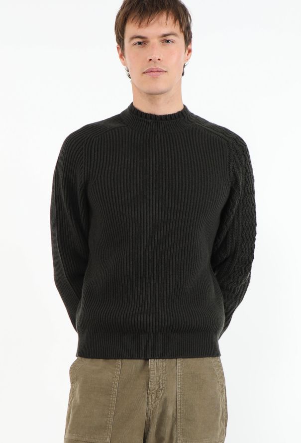 Hermès Fisherman Cable-Knit Sweater - 1