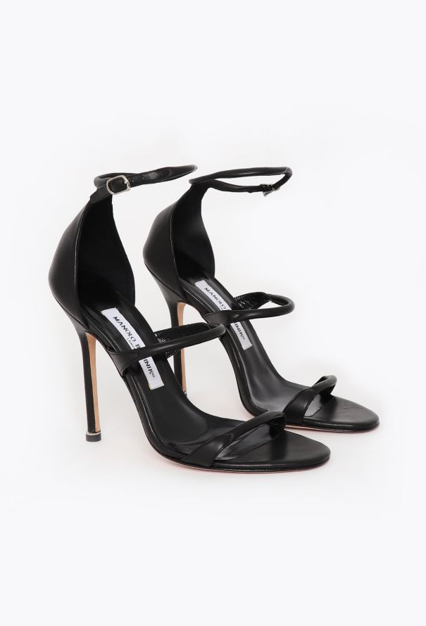 Manolo Blahnik 2020 Nappa Leather Sandals - 2 Manolo Blahnik 2020 Nappa Leather Sandals - 2