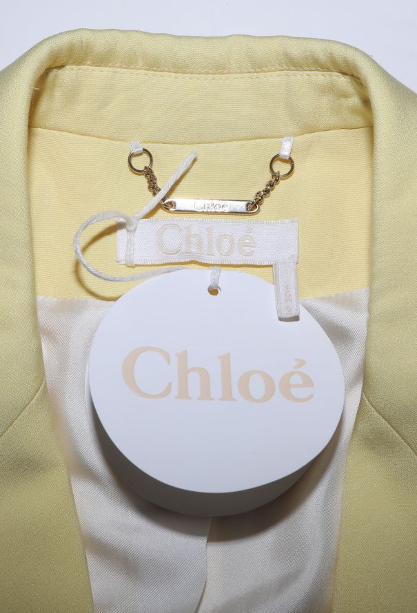 Chloé S/S 2022 Oversized Silk Blazer - 6