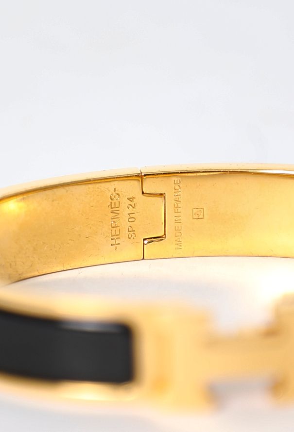 Hermès Thin Enamel Clic Clac 'H' Bracelet - 6