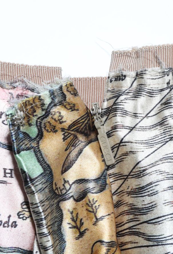 Gucci S/S 2016 'Carte de Tendre' Pleated Skirt - 6