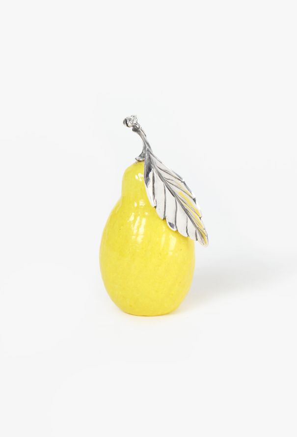 Buccellati Murano Glass Lemon Table Marker - 3