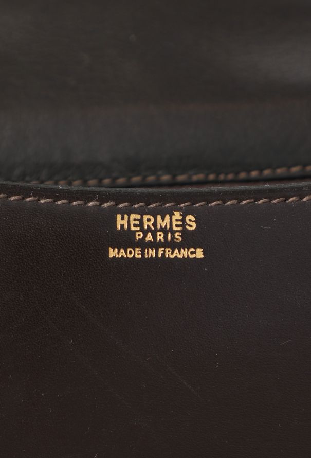 Hermès Vintage Ébène Box Constance 23 - 15