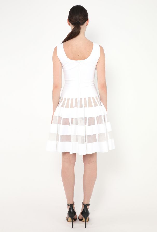 Alaïa Crinoline Trim Skater Dress - 4
