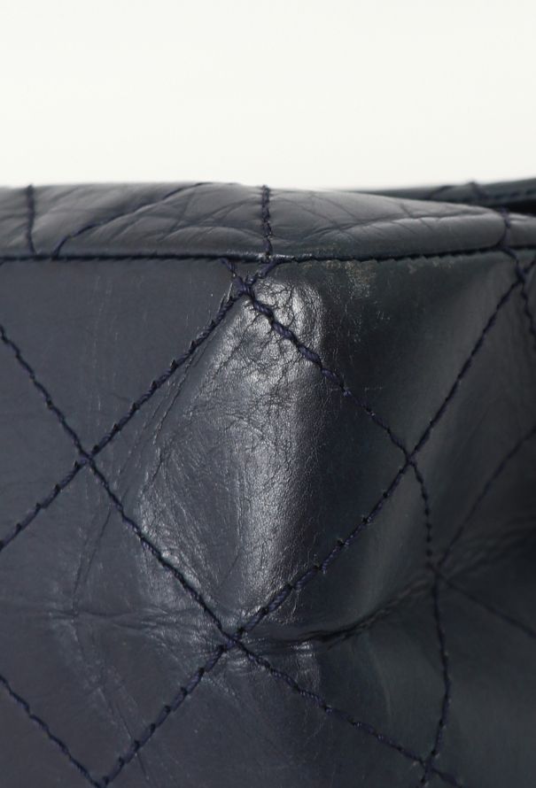 Chanel Blue 2.55 Jumbo Flap Bag - 7