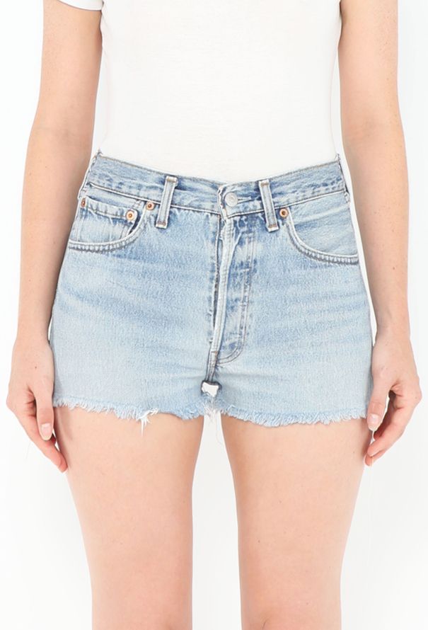 Levi's Early 2000s 501 Frayed Shorts - 2 Levi's Early 2000s 501 Frayed Shorts - 2