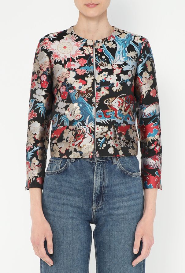 Dior 2022 Brocade Silk Jacket - 4