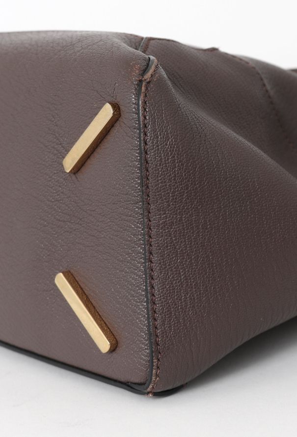 Loewe Brown Medium Puzzle Bag - 9