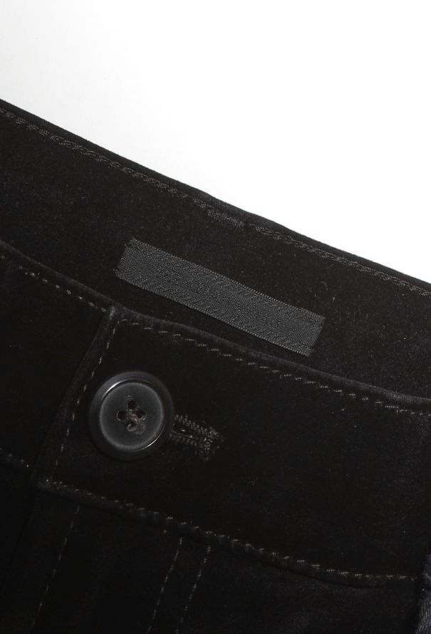 Prada Straight-Leg Velvet Trousers - 5