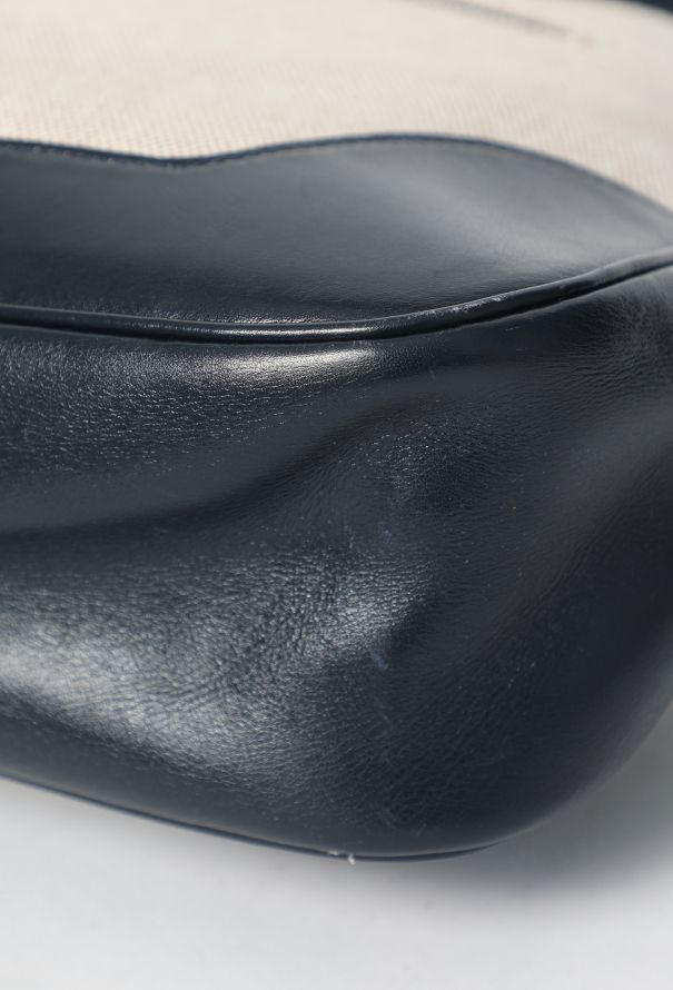 Hermès Vintage Box & Toile H Trim Bag - 7