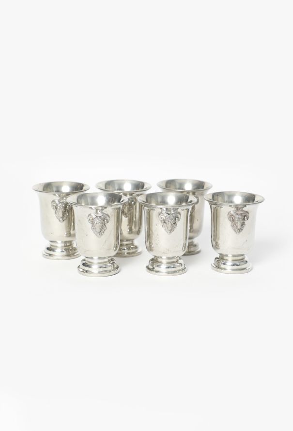 Dior 1960s Gabriella Crespi Ram Shot Glasses - 4