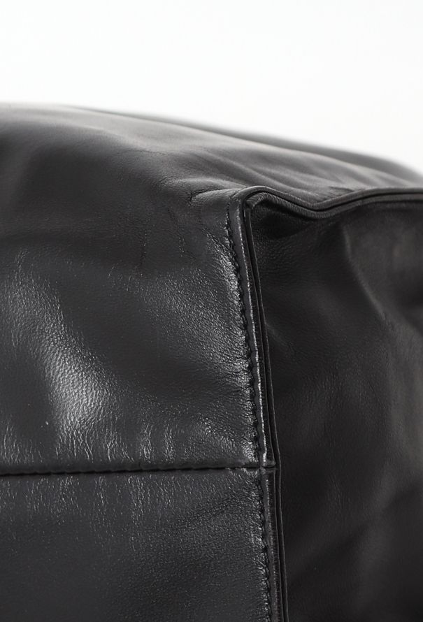 Prada Black Leather Tote Bag - 10 Prada Black Leather Tote Bag - 10