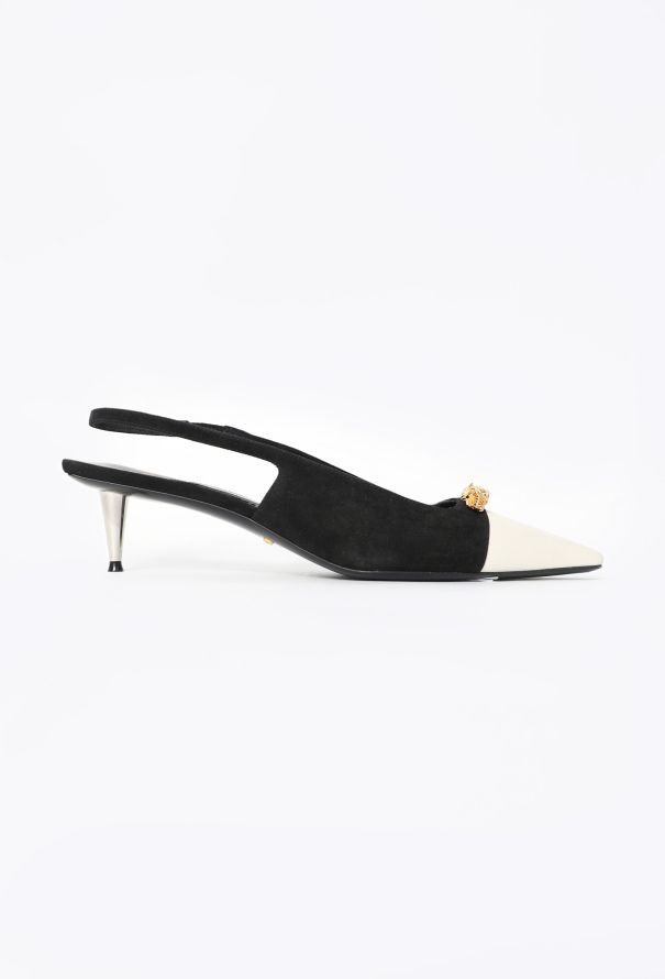 Gucci F/W 2023 Baroque Pointed Slingbacks - 1