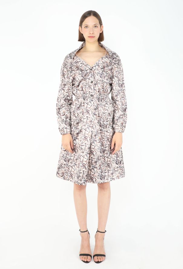 Miu Miu F/W 2025 Off-Shoulder Cotton Dress - 7