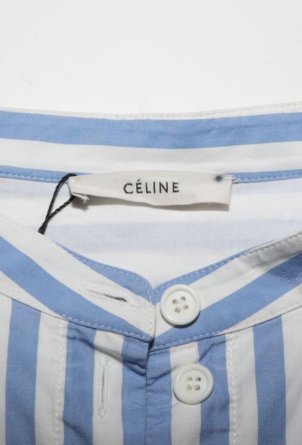Céline 2016 Striped Cotton Tunic - 5 Céline 2016 Striped Cotton Tunic - 5