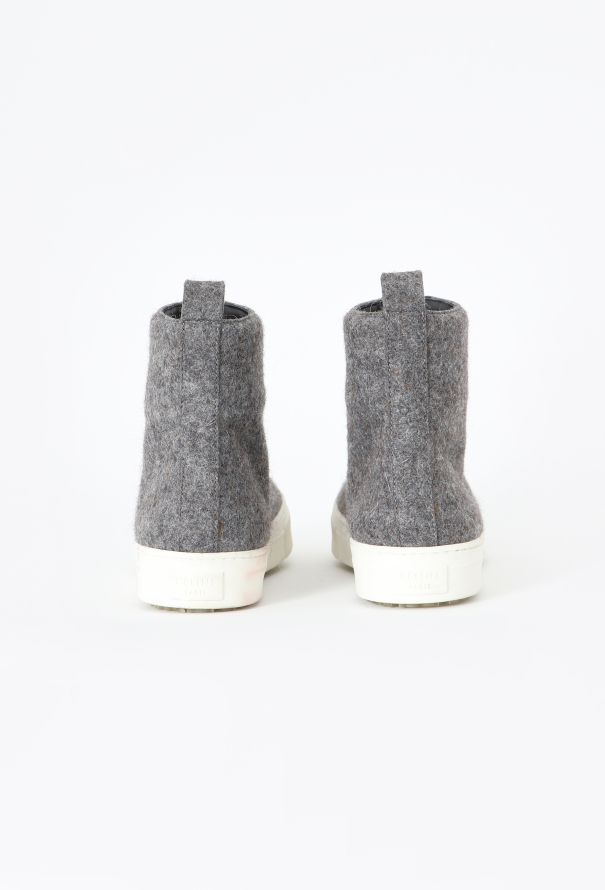 Céline F/W 2014 Felted Zip Boots - 6 Céline F/W 2014 Felted Zip Boots - 6