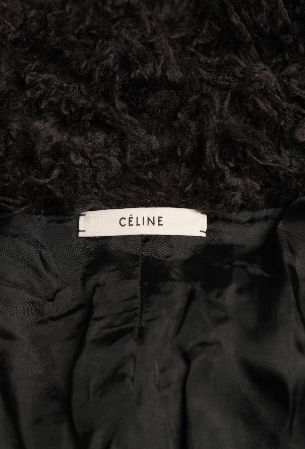 Céline Pre-Fall 2013 Faux Shearling Coat - 7