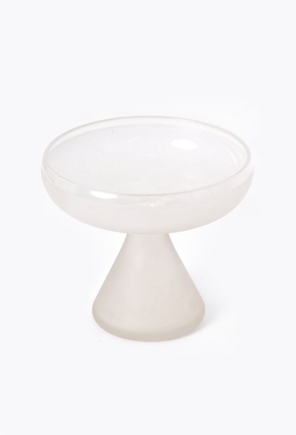 Vintage Objects & Decor 1940s Art Deco Frosted Pedestal Bowl - 2 Vintage Objects & Decor 1940s Art Deco Frosted Pedestal Bowl - 2